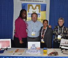 2017 ATE PI   Mentor Connect Booth with Staff